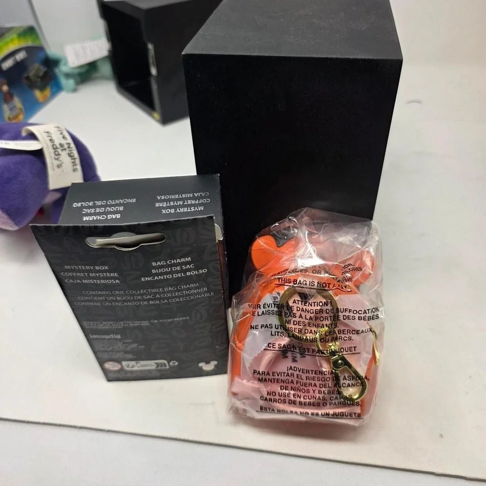 Loungefly Disney Winnie the Pooh Mini Backpack Keychain Bag Charm - Tigger
